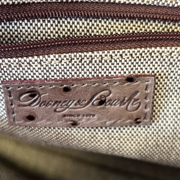 VTG DOONEY & BOURKE Ostrich Skin Bag - Picture 2 of 16